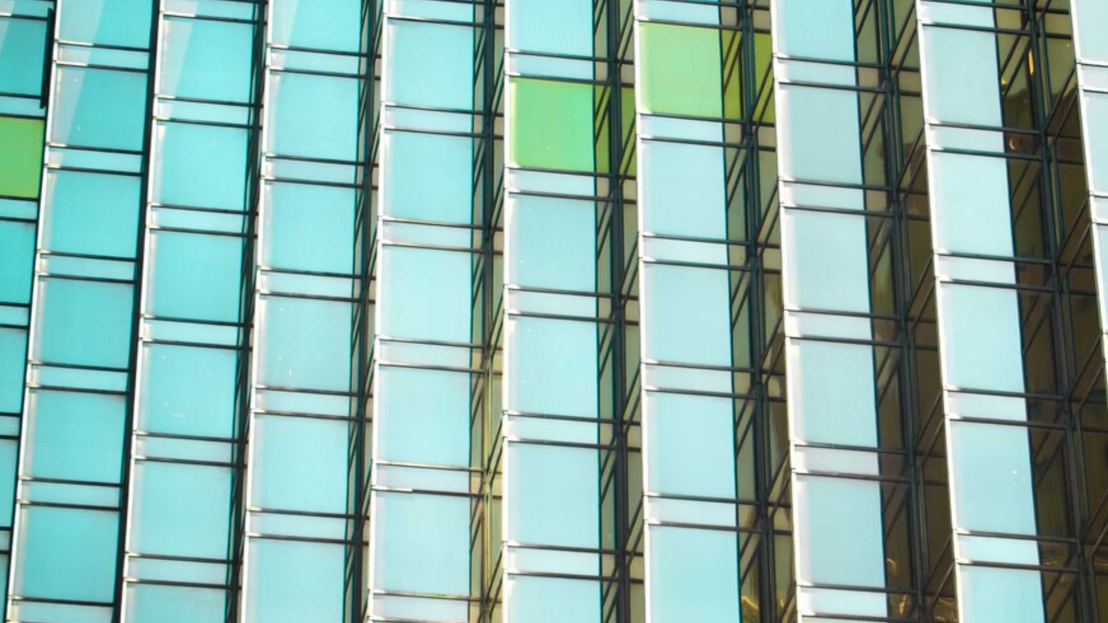 A detail shot of Office building window background