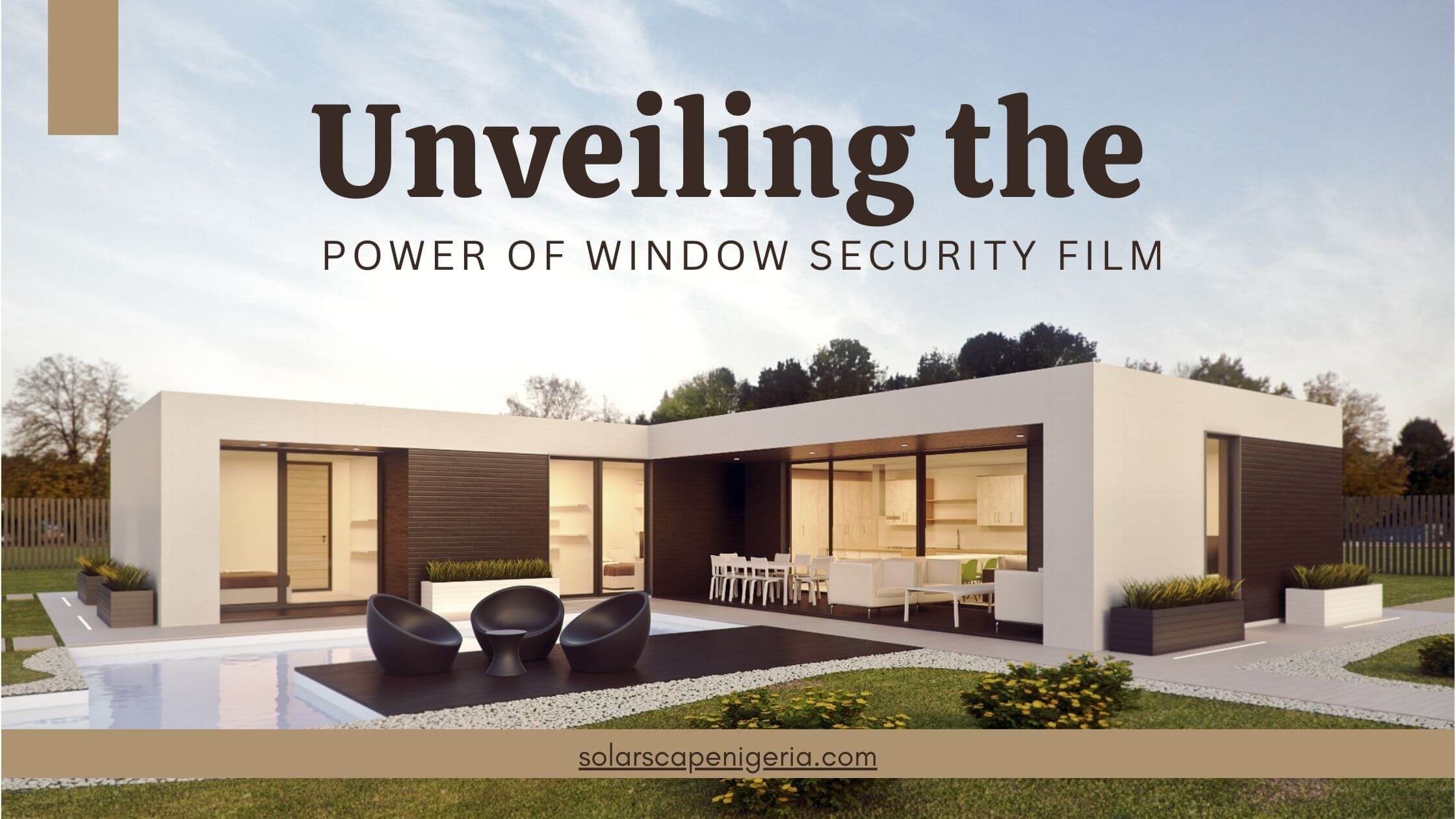 Window Security Film