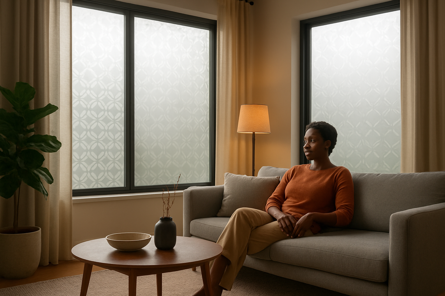 Decorative Window Film for Style and Privacy