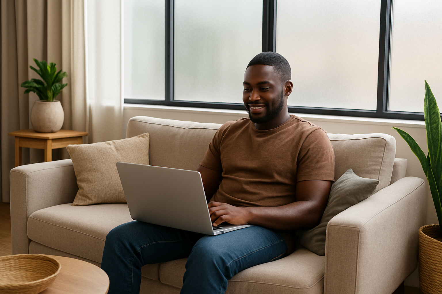 Glare Control Window Film for Screen Comfort