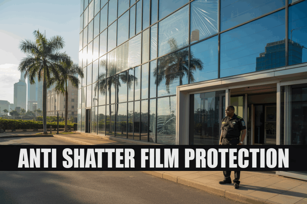 How Anti Shatter Film Protects Lagos Buildings