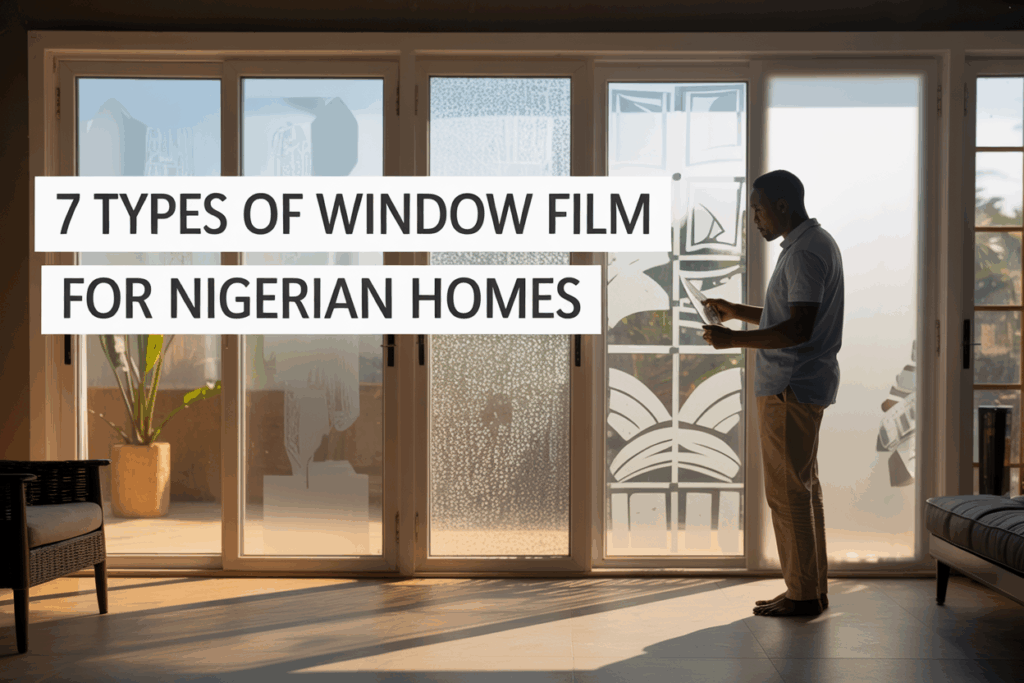 7 Types of Window Film Every Nigerian Homeowner Needs