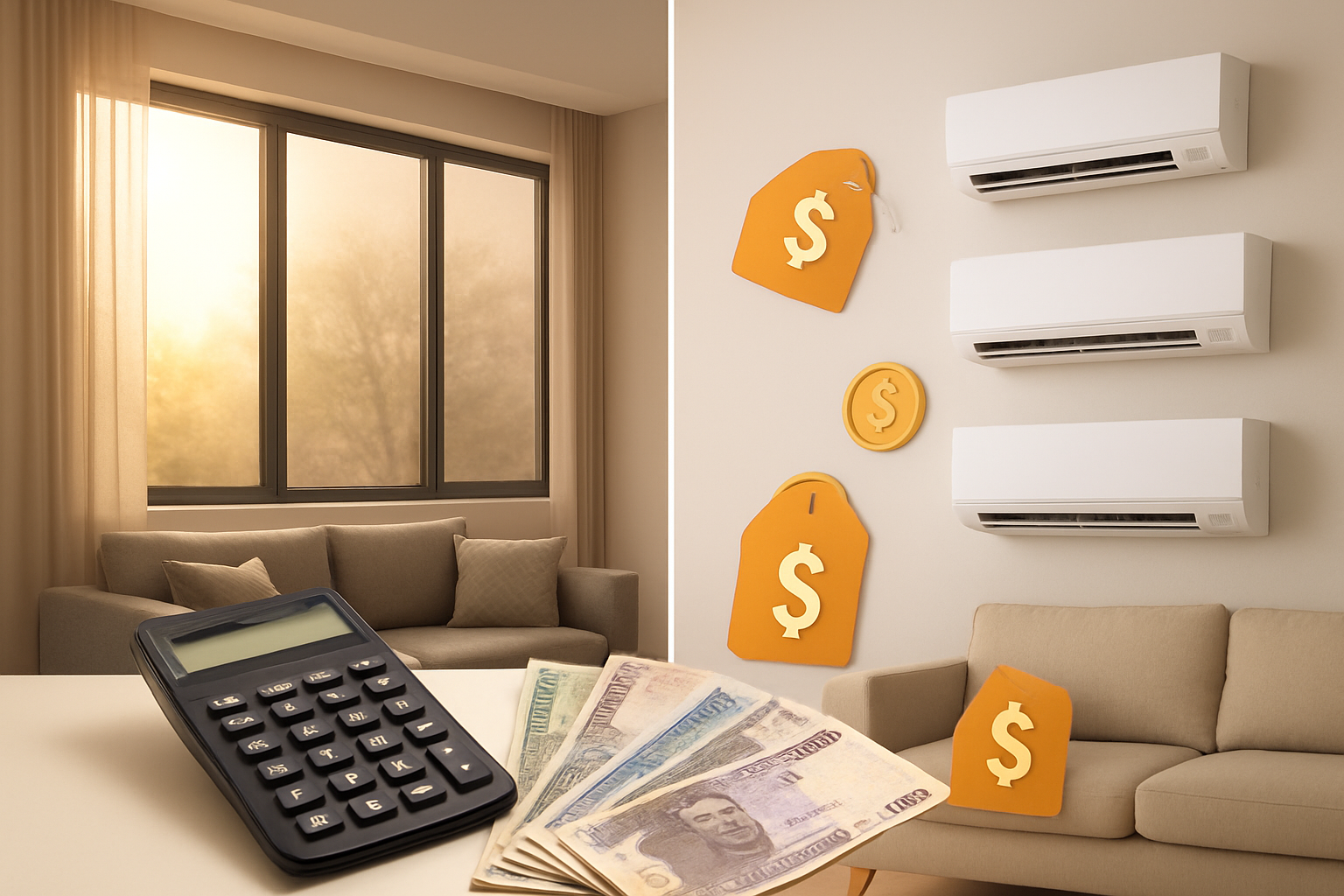 Direct Cost Comparison: Window Film vs Air Conditioning
