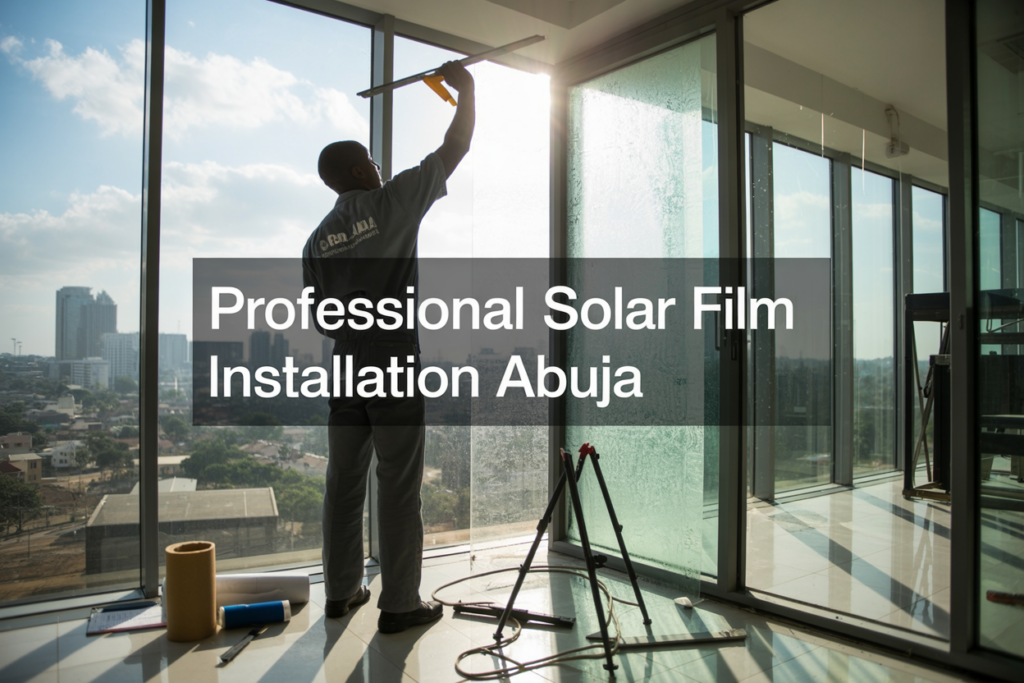 Professional Solar Control Film Installation Abuja