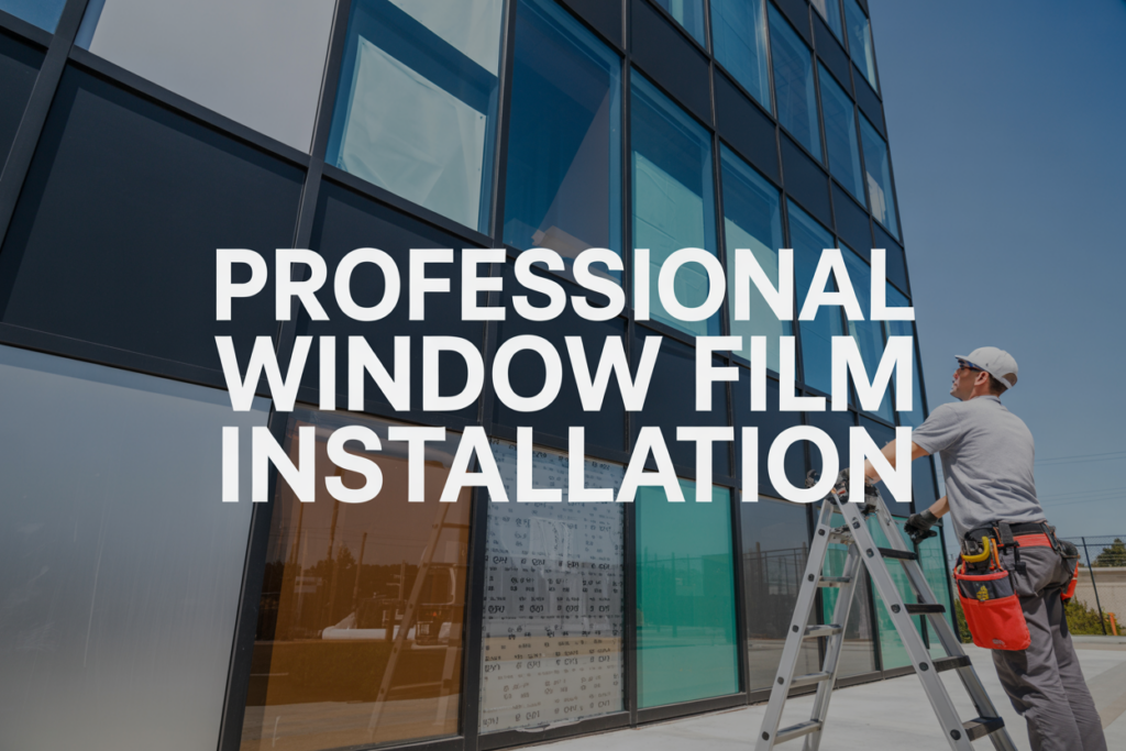 How Window Film Installation Works for Offices