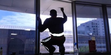 Professional Installer is installing solar control window film